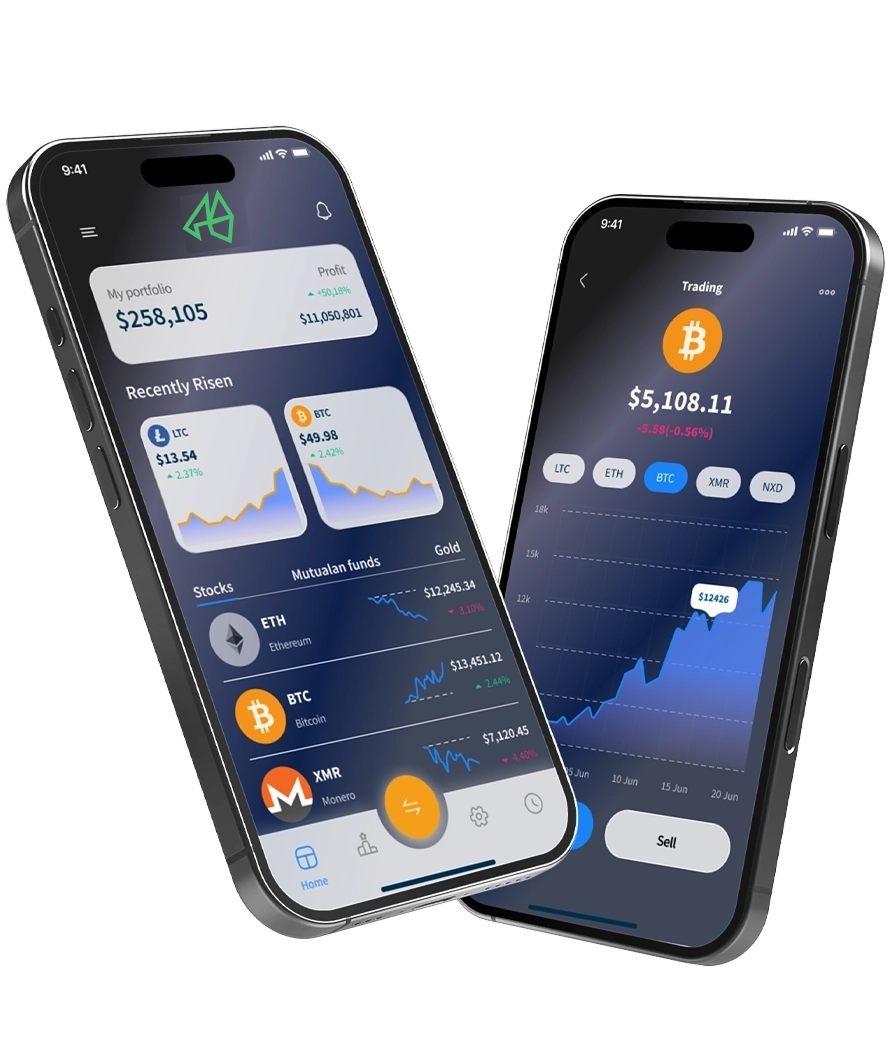 VixgenAi Mobile Trading App